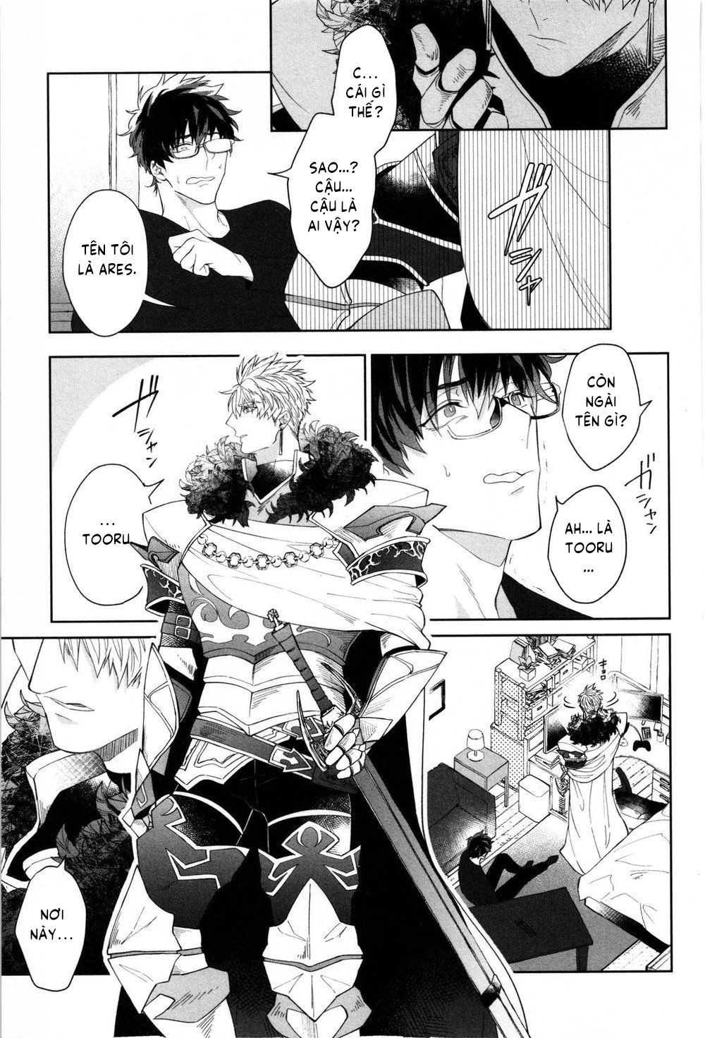 sống cùng chàng kỵ sĩ chapter 1 14