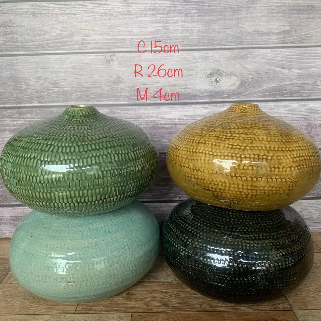 Bình Hoa Gốm Sứ Xuất Dư Mỹ Thuật Trang Trí