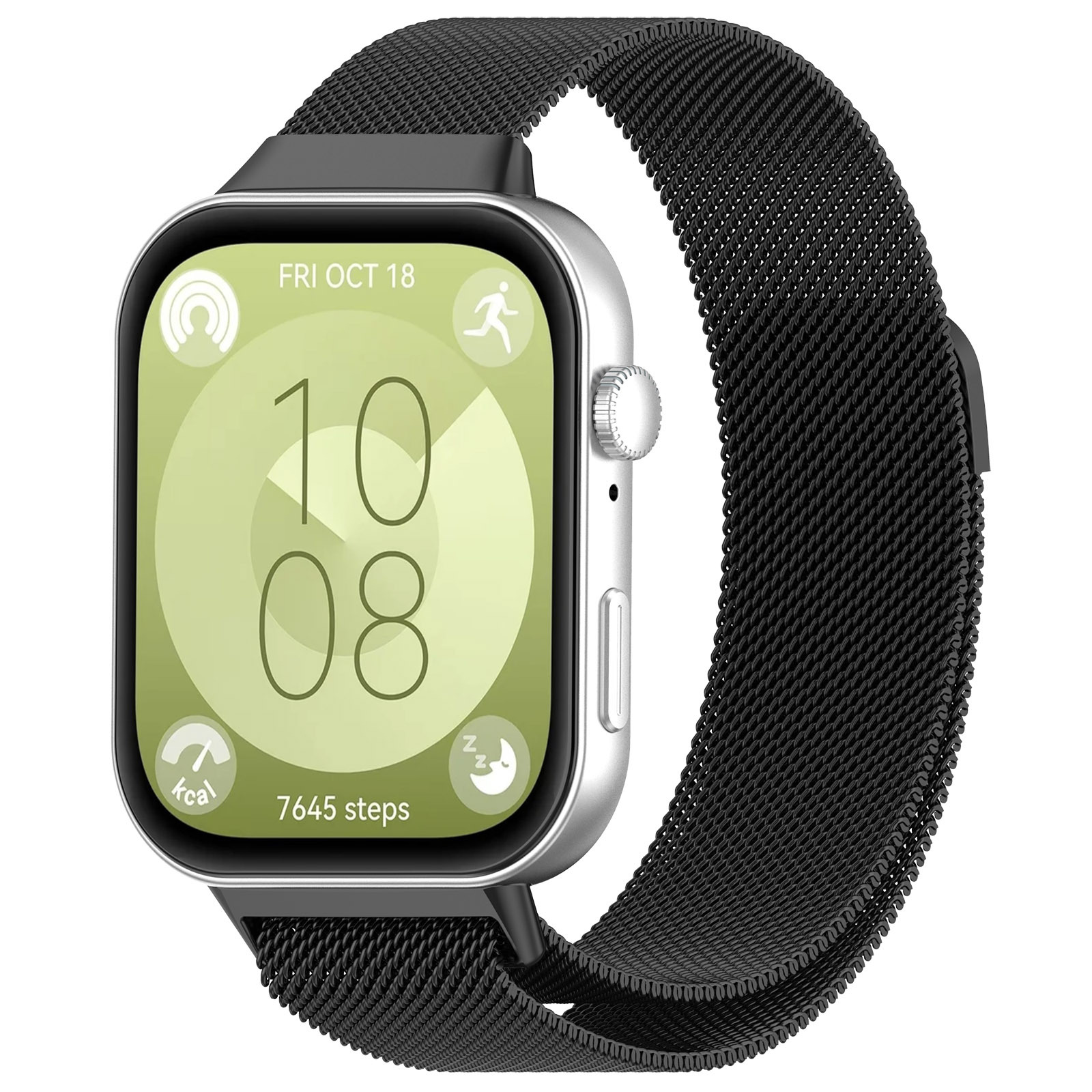 Dây đeo thép thay thế Kai.N Milanese Pro cho Huawei Watch Fit 3/ Fit 4/ Fit 4 Pro_ Hàng chính hãng