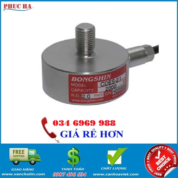 Loadcell Bongshin CBES 100kg, 200kg, 500kg, 1 tấn, 2 tấn