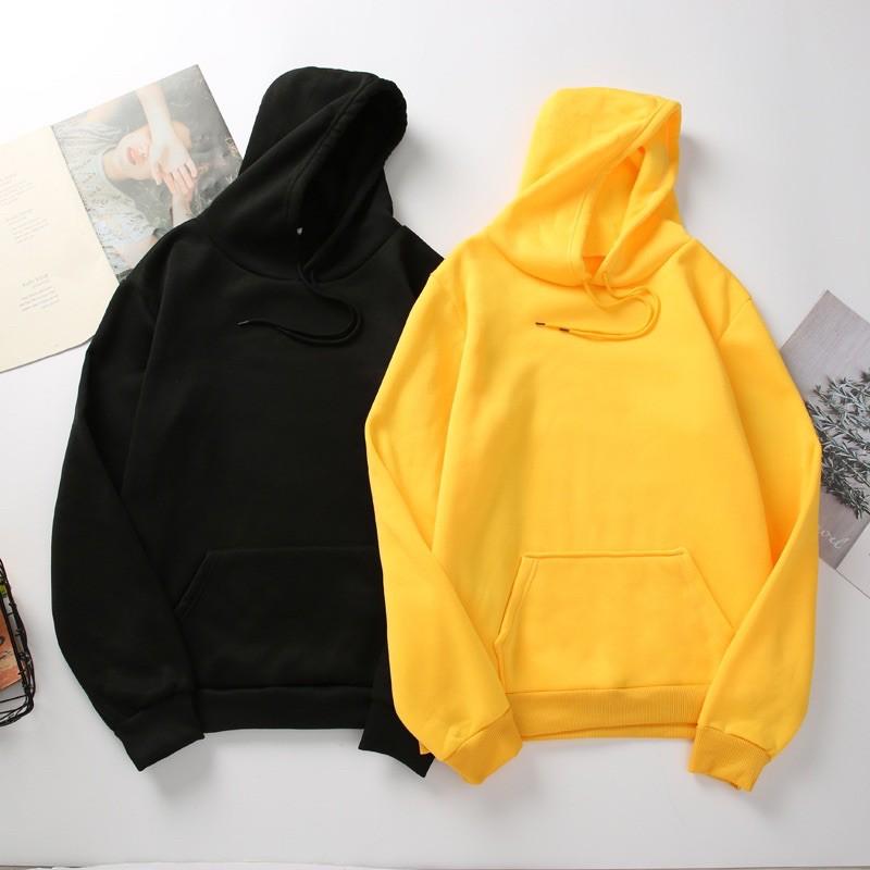 Áo Hoodie Nỉ Unisex Nam Nữ Đủ Size Nhiều Màu