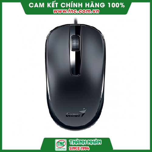 Chuột văn phòng có dây Genius DX120 màu đen- Hàng chính hãng