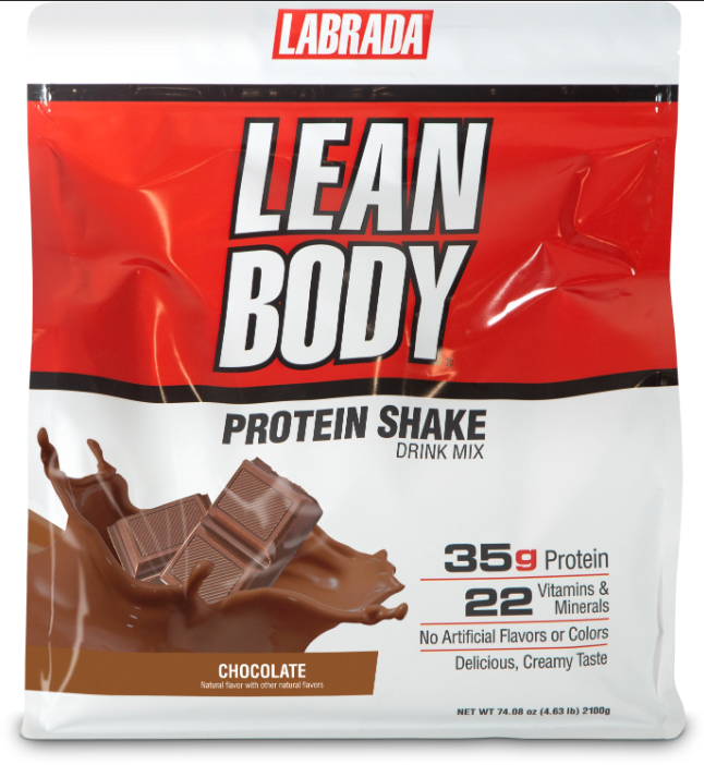 {Tặng bình} Labrada Lean Body, Bữa Ăn Thay Thế Đủ Dinh Dưỡng, 30 lần dùng