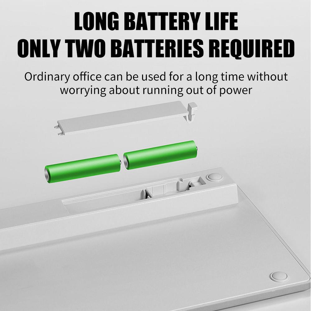Bluetooth-Tương Thích Không Dây Bàn Phím 78 Phím Văn Phòng Cho Ipad Điện Thoại Tương Thích Máy Tính Bảng Bàn Phím Và Chuột Cho Hệ Điều Hành Mac IOS android