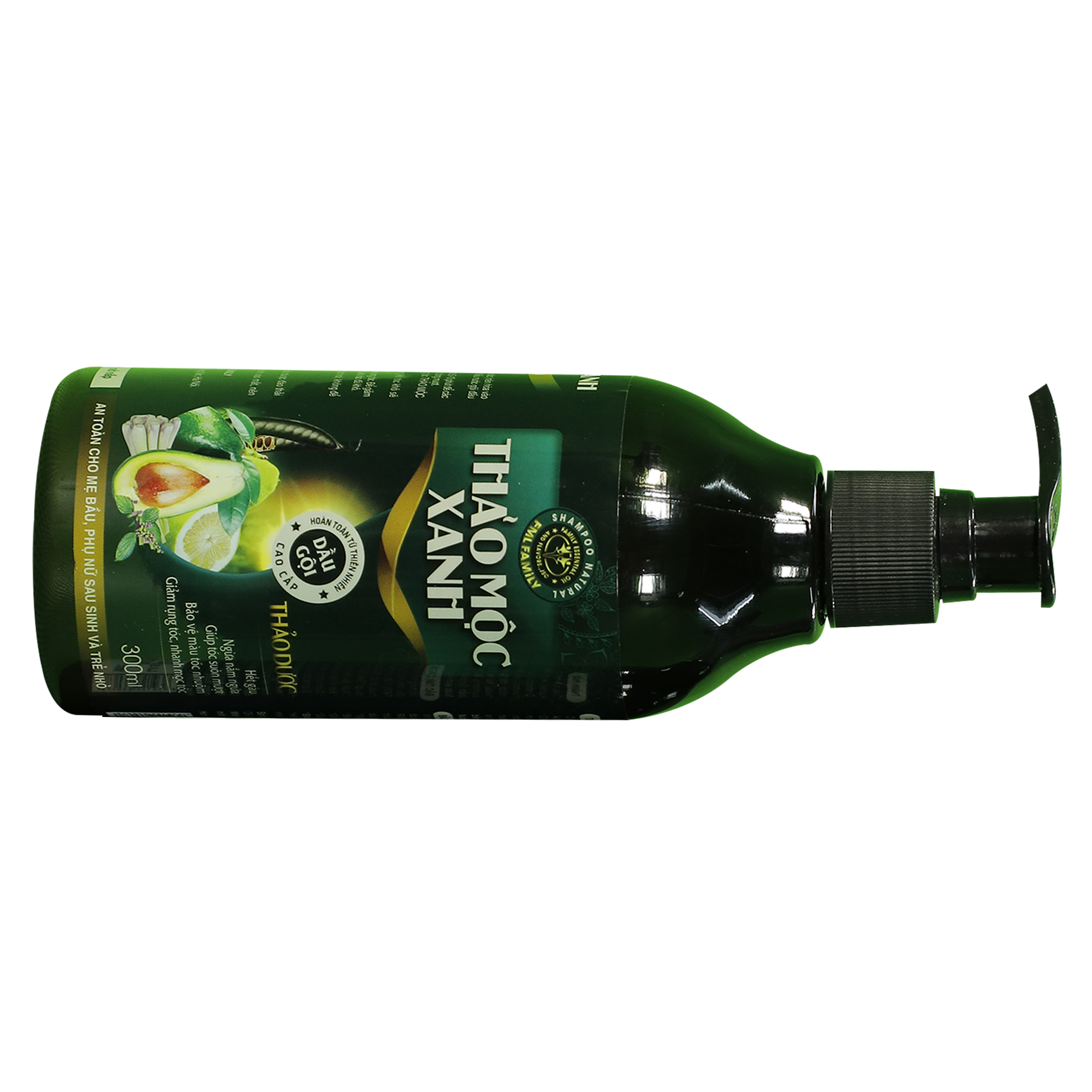 DẦU GỘI - Thảo mộc xanh Cao cấp FML FAMILY hoàn toàn tự nhiên  (Lọ 300ml)