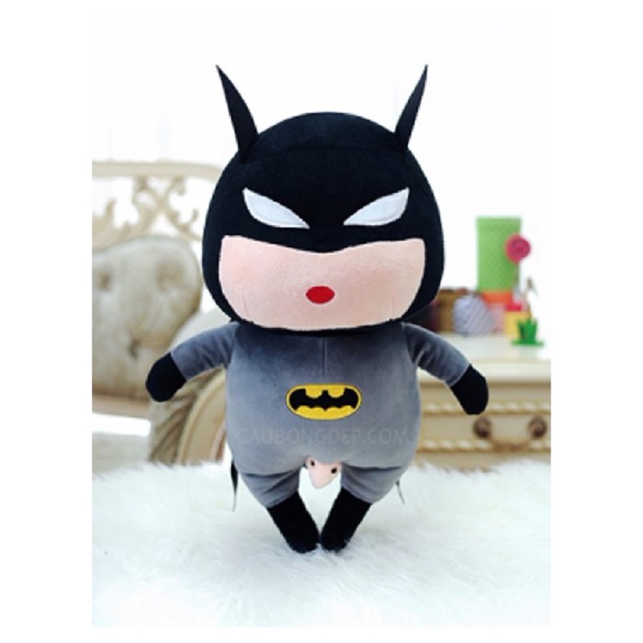 Bé Shin nhồi bông hình batman mạnh mẽ size 40cm