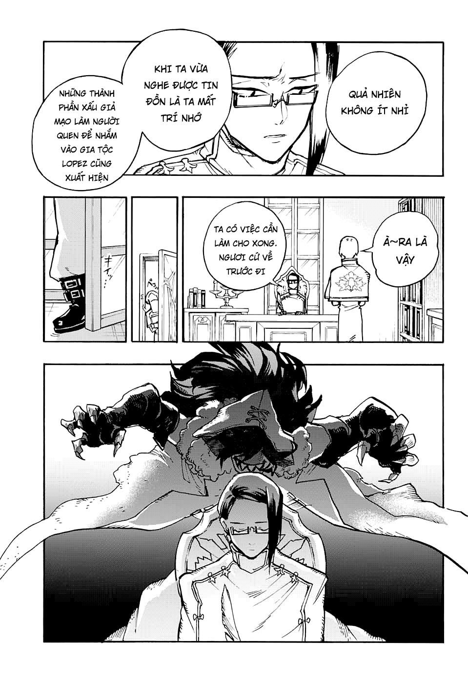 những bức họa quái dị của phù thủy chapter 15.2 18