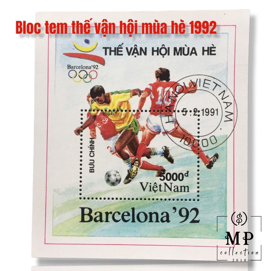 Bloc tem CTO thể thao thế vận hội mùa hè 1992 CCCP ở Barcelona.