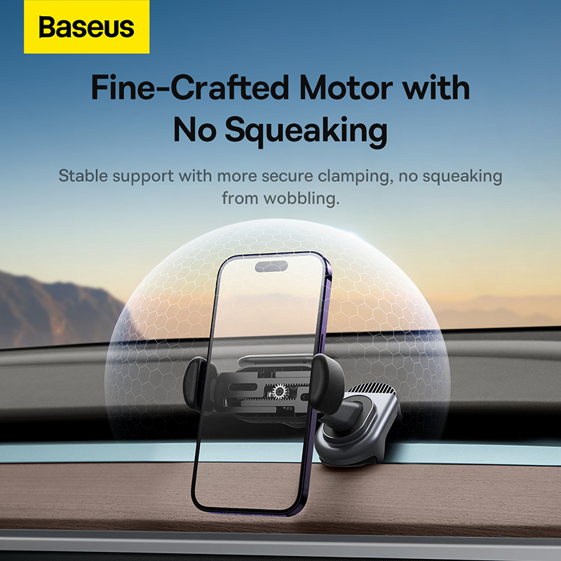 Đế Giữ Điện Thoại Baseus T-Space Solar Electric Car Mount (Hàng chính hãng)