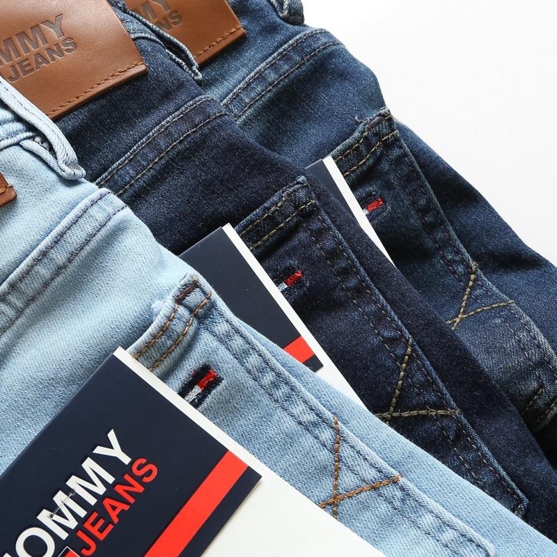 Quần jean nam Tomy xanh wax khói hàng cao cấp xuất xịn