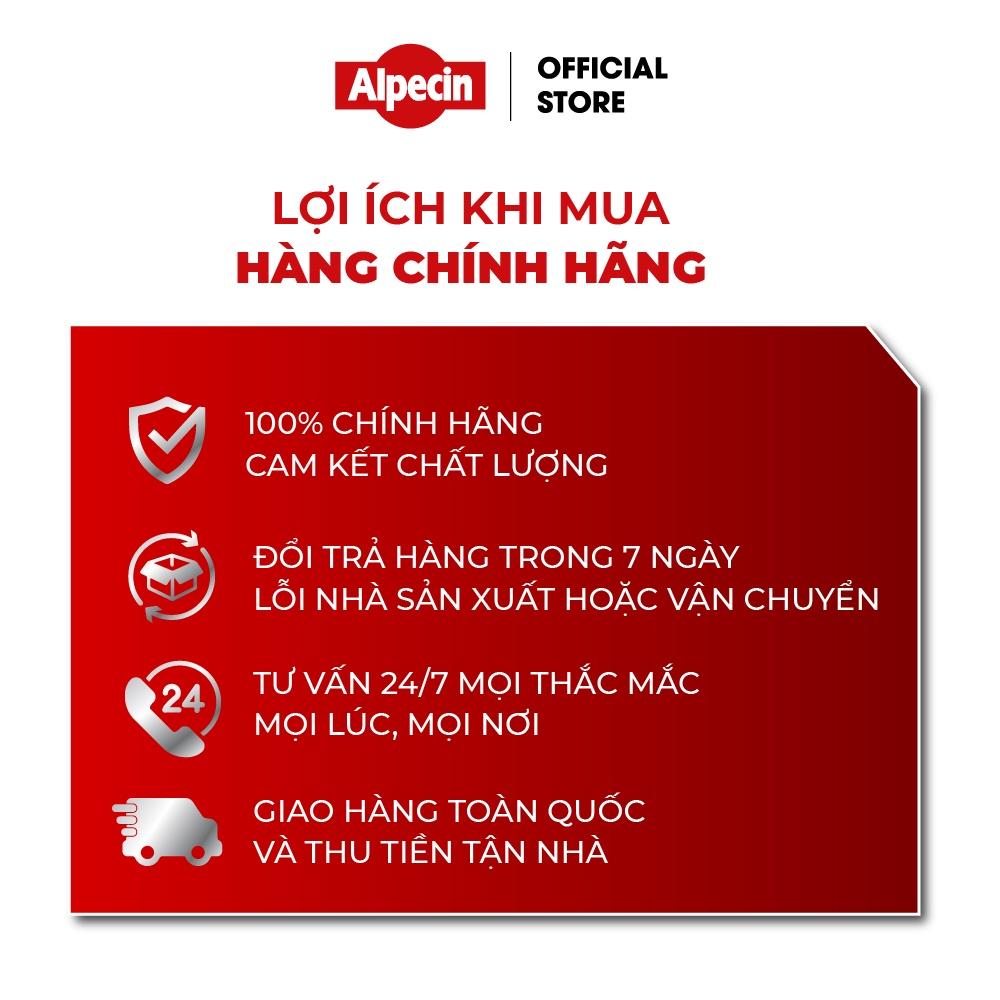 Dưỡng chất Caffeine Alpecin Liquid 75ml, ngăn rụng tóc và kích thích tóc mọc chắc khỏe, cho nam