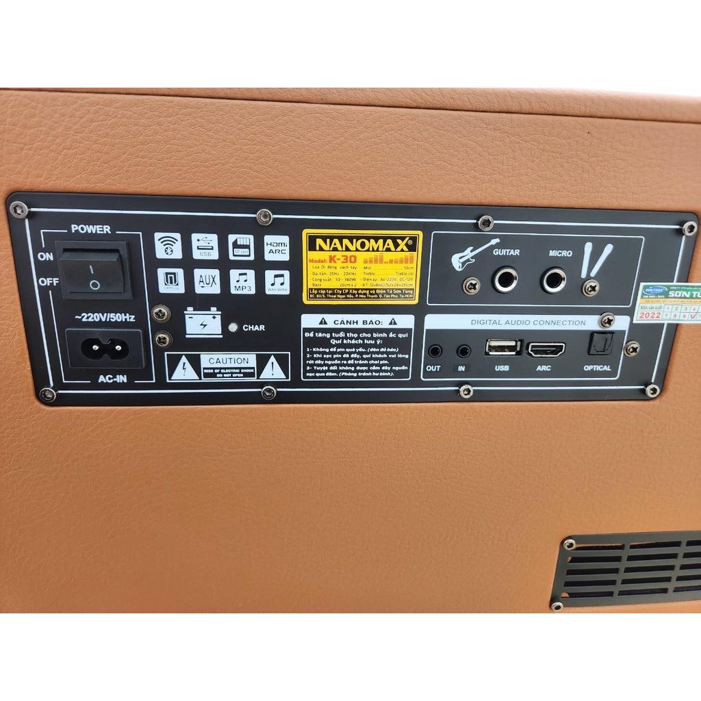 Loa Karaoke Di Động NANOMAX K-30