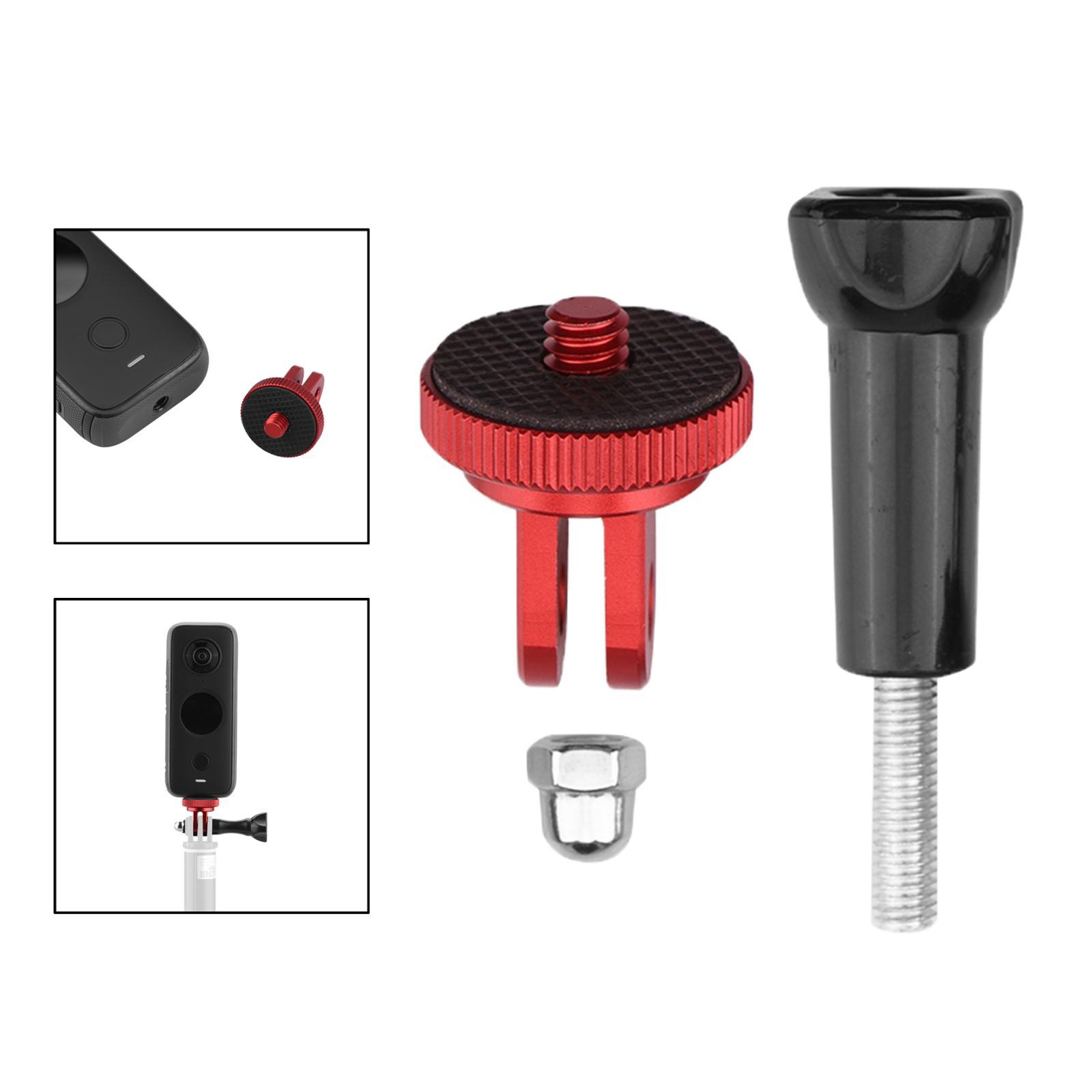 Camera 1/4" Screw Adapter Mount for Insta360 ONE X2 X Expand Tripod Chest Strap - Advanced manufacturing technology, high reliability performance
