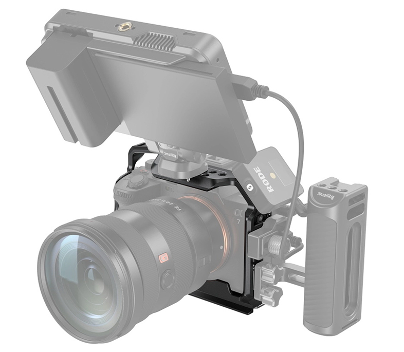 Khung Bảo Vệ SmallRig Full Camera Cage Dành Cho Sony Alpha 7 IV/Alpha 7 S III/Alpha 1/Alpha 7R IV 3667 - Hàng Chính Hãng