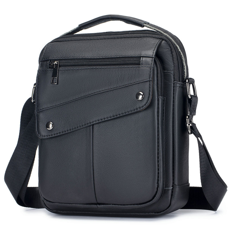 Túi đeo chéo nam DA BÒ THẬT – BEE GEE DCN9385