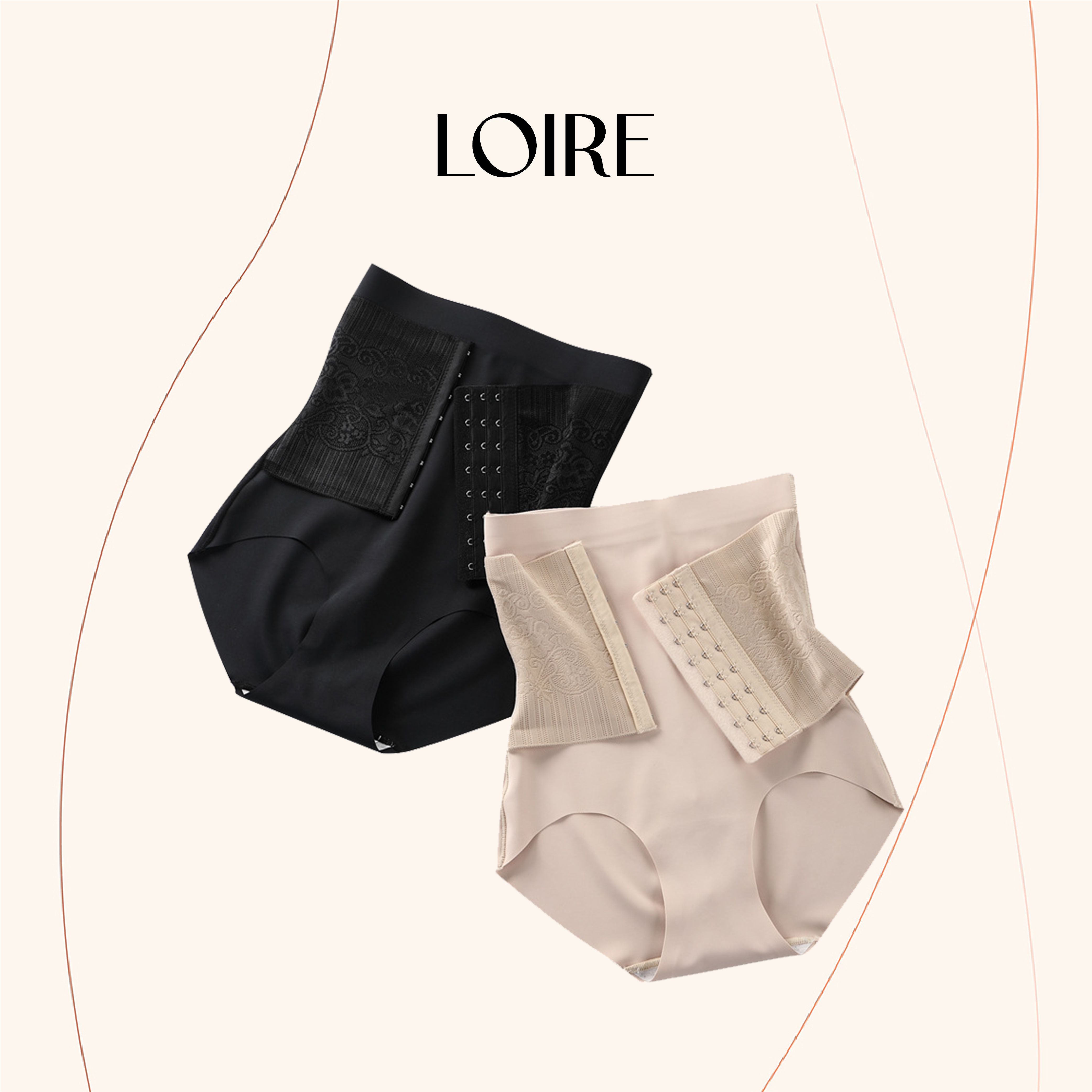 Quần Gen Bụng Không Đường Viền Chống Cuộn Loirechic QGB01