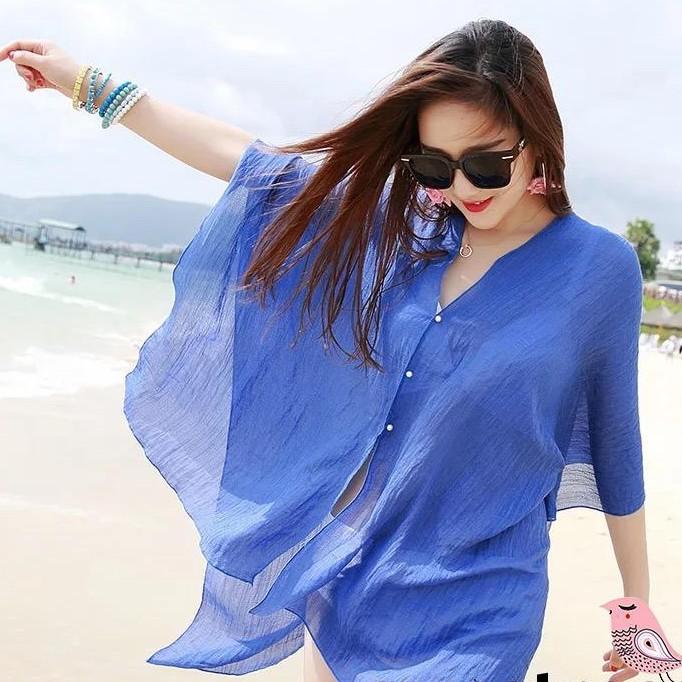 Áo Khoác Mỏng Đi Biển Mát SAVVYSHOP