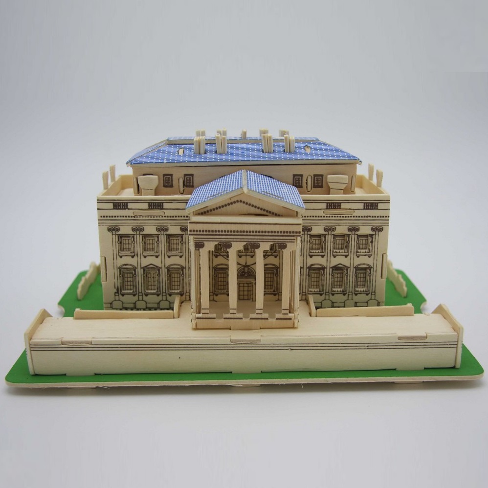 Đồ chơi lắp ráp gỗ 3D Mô hình Nhà Trắng White House