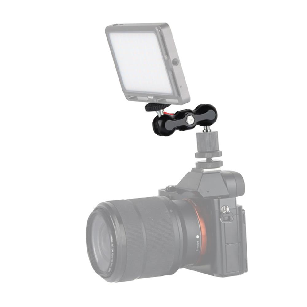 Đầu gắn bi đa chức năng cho Màn hình máy ảnh DSLR Đèn pin LED ánh sáng