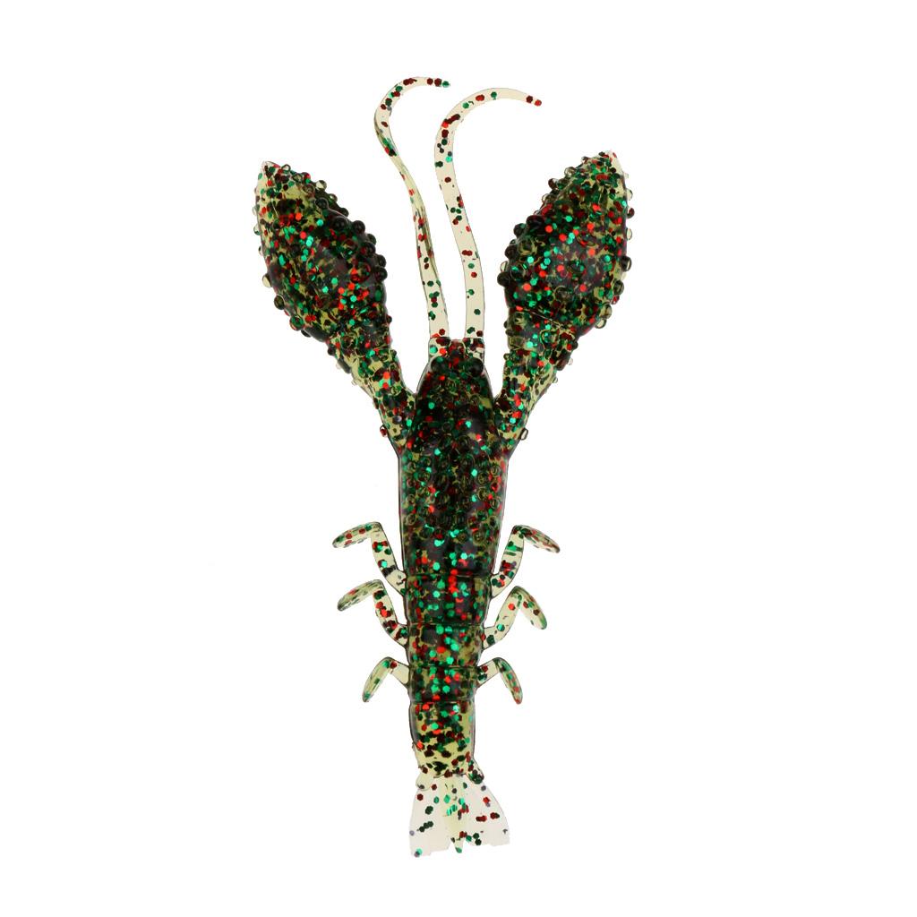 3D Crawfish Bait Fishing Tackle Lifelike Smell Shrimp Fishing Lures