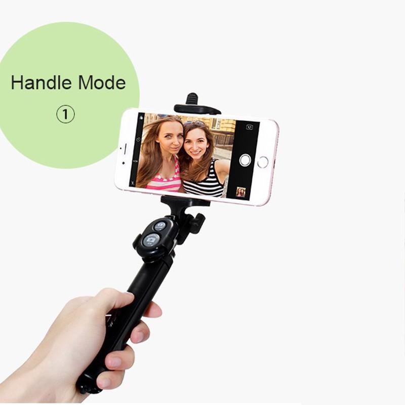 Gậy selfie bluetooth + giá đỡ 3 chân chuyên dụng cho điện thoại di động chất lượng cao