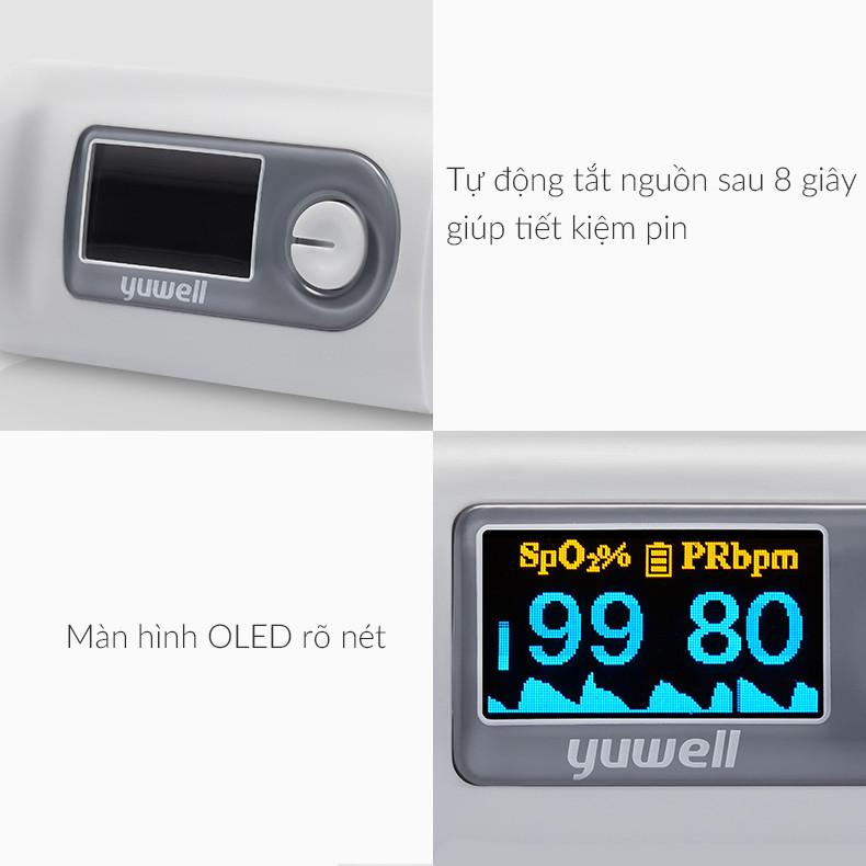 Máy đo nồng độ oxy YUWELL SPO2 YX301