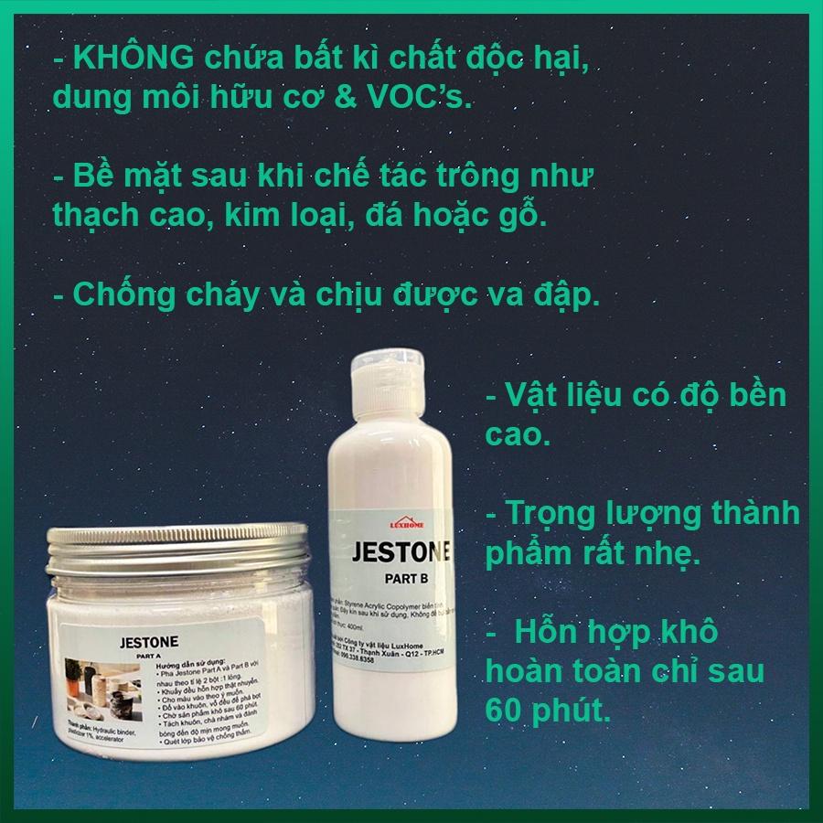 Set vật liệu đổ khuôn siêu bền, nhẹ, thích hợp làm vật dụng đĩa, chậu cây, tượng, quà lưu niệm