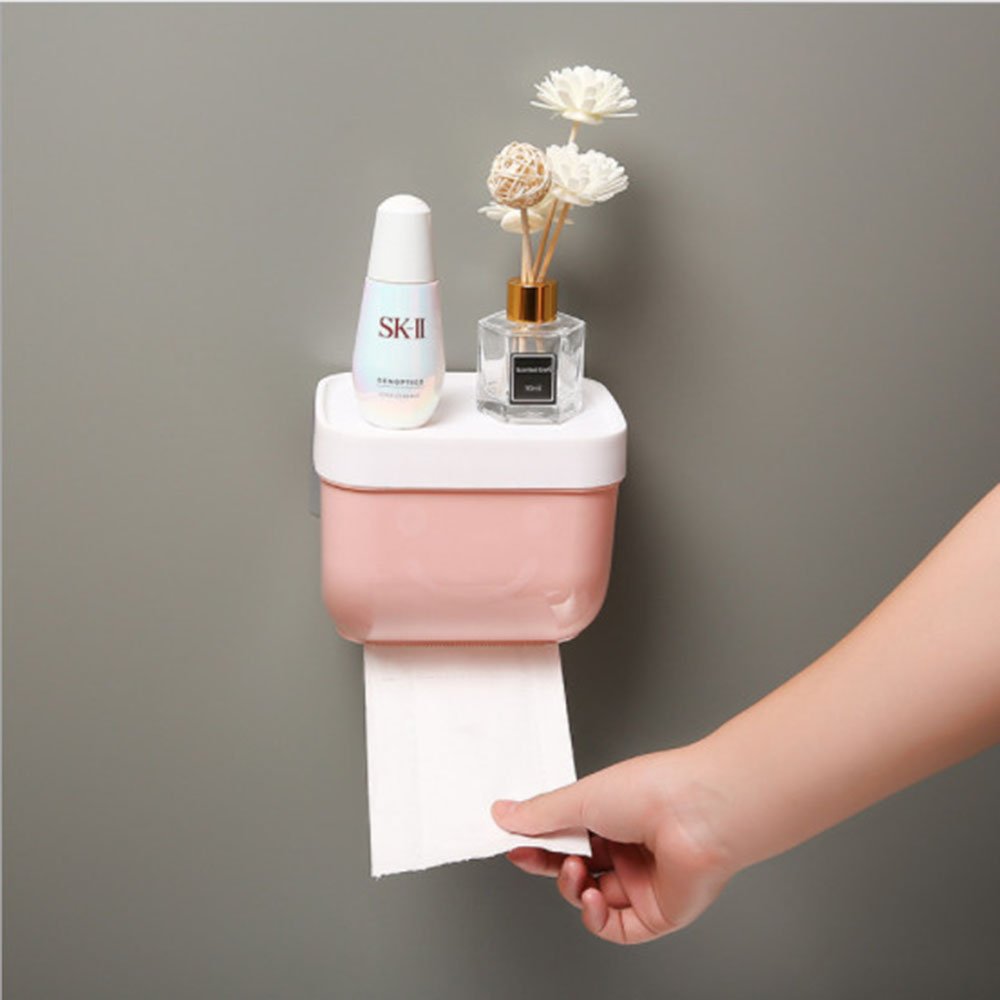 Hộp giấy vệ sinh phòng tắm dán tường tiện lợi