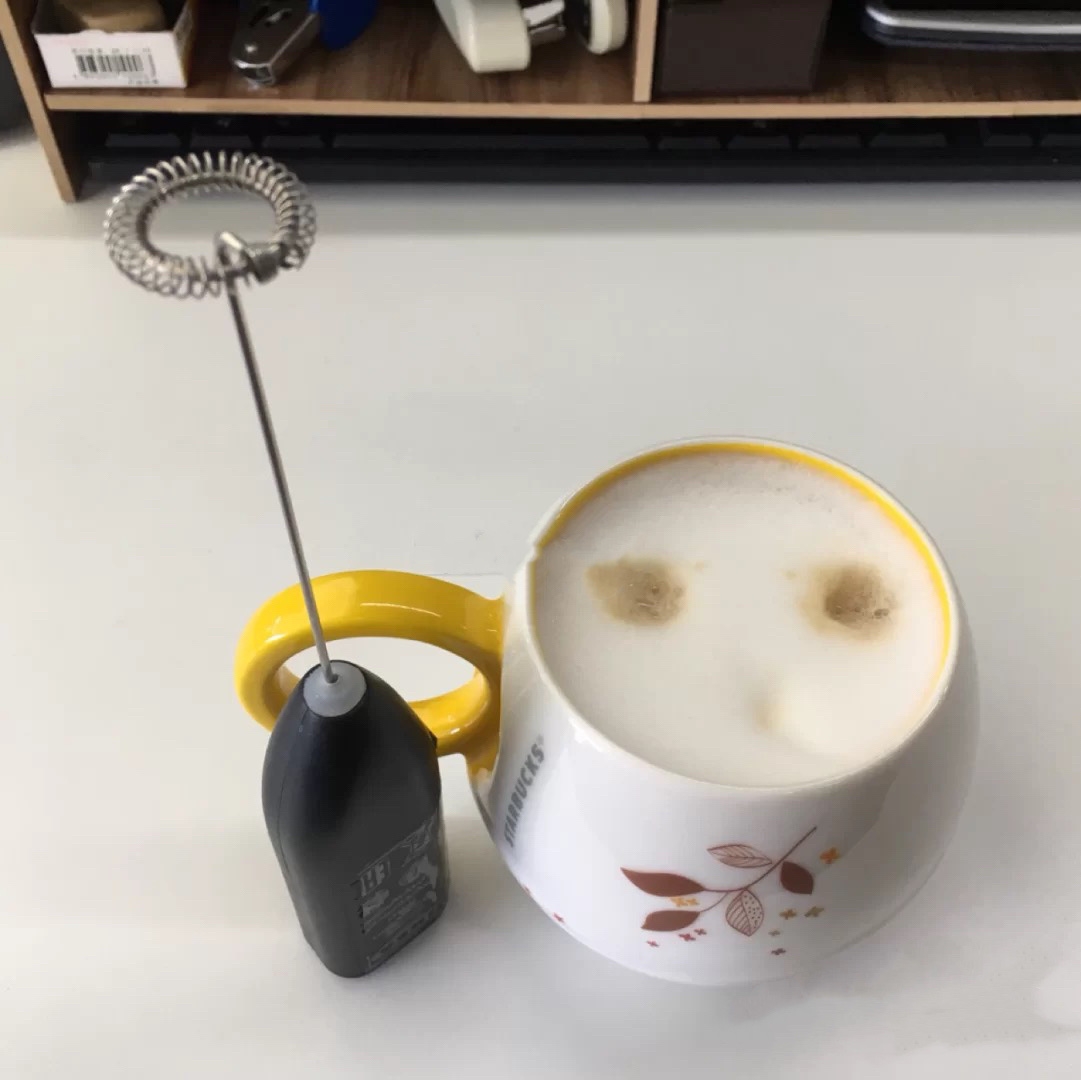 Dụng cụ tạo bọt cà phê, đánh trứng mini cầm tay 