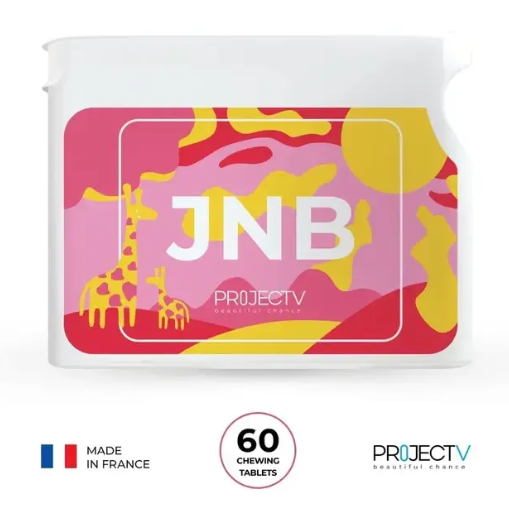 Thực Phẩm Sức Khỏe cho trẻ em JNB Junior Hit - Vóc Dáng Hoàng Gia - PROJECT V - Hộp 60 Viên nén nhai - Xuất xứ Pháp, Hàng Chính Hãng