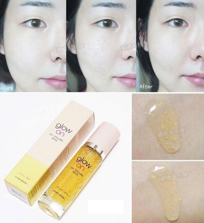 Kem lót Etude House Glow On - OIL VOLUME BASE 30ml