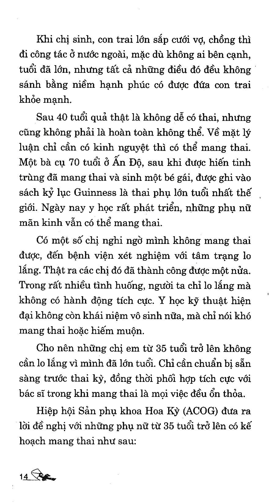 Làm Mẹ Chưa Bao Giờ Muộn