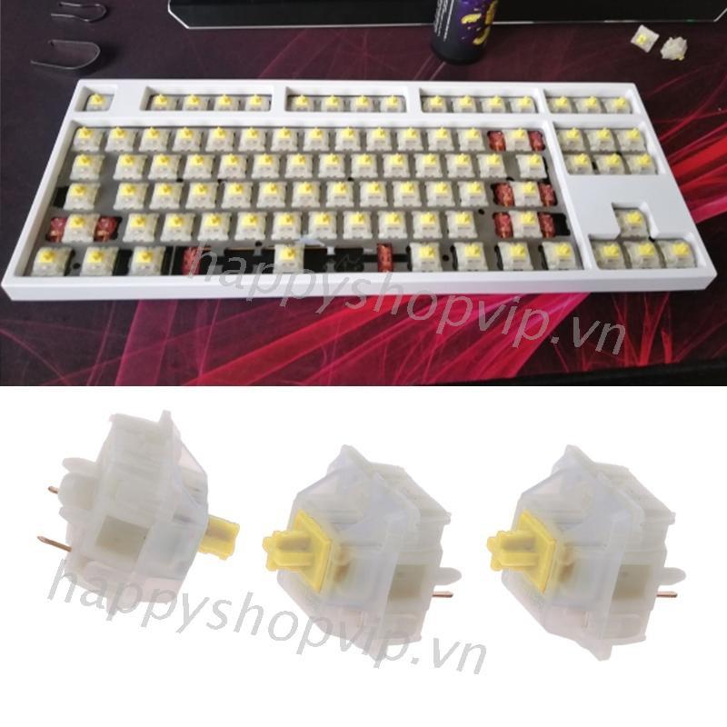 10 Công Tắc Gateron 5pin Cho Bàn Phím Cơ Gk61 Gk64