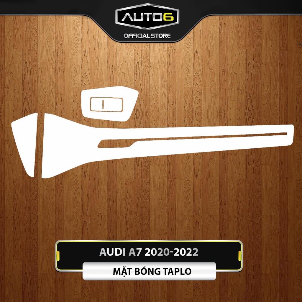 AUDI A7 2020-2022: Film PPF dán chống xước nội thất ô tô - AUTO6 &lt; Cam kết chống xước và che mờ các vết xước