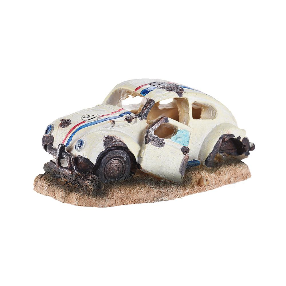 Đồ trang trí máy bơm bể cá thiết kế hình xe hơi Chất liệu Resin thân thiện với môi trường,Thiết kế hấp dẫn sáng tạo