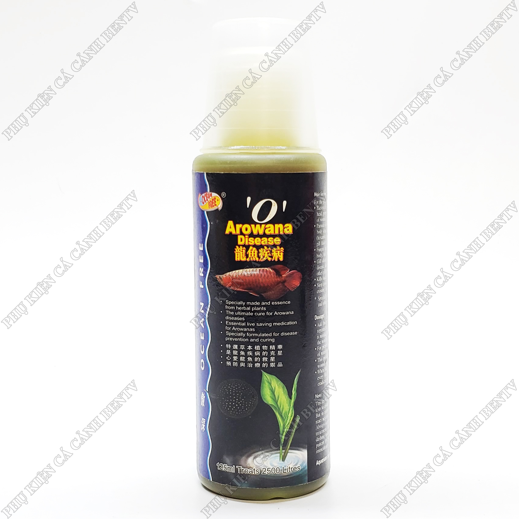 Chai Số 0 Thảo Dược - Diệt Nấm Nhiễm Khuẩn Cho Cá Rồng