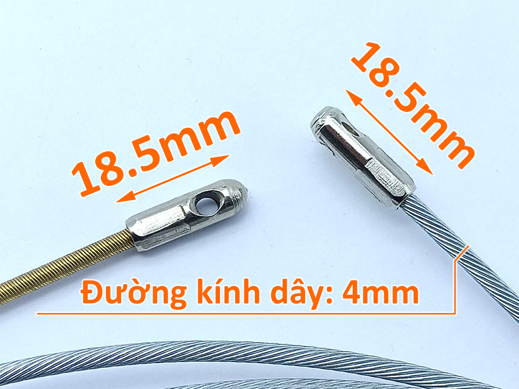 Dây mồi luồn ống sợi cáp trần các loại 10m - 15m - 20m -25m