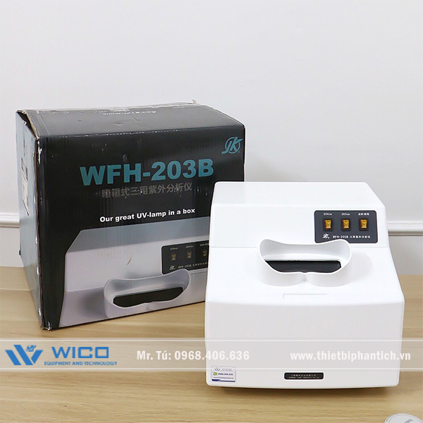 Đèn soi UV Sắc Ký Bản Mỏng Trung Quốc| Model: WFH-203B