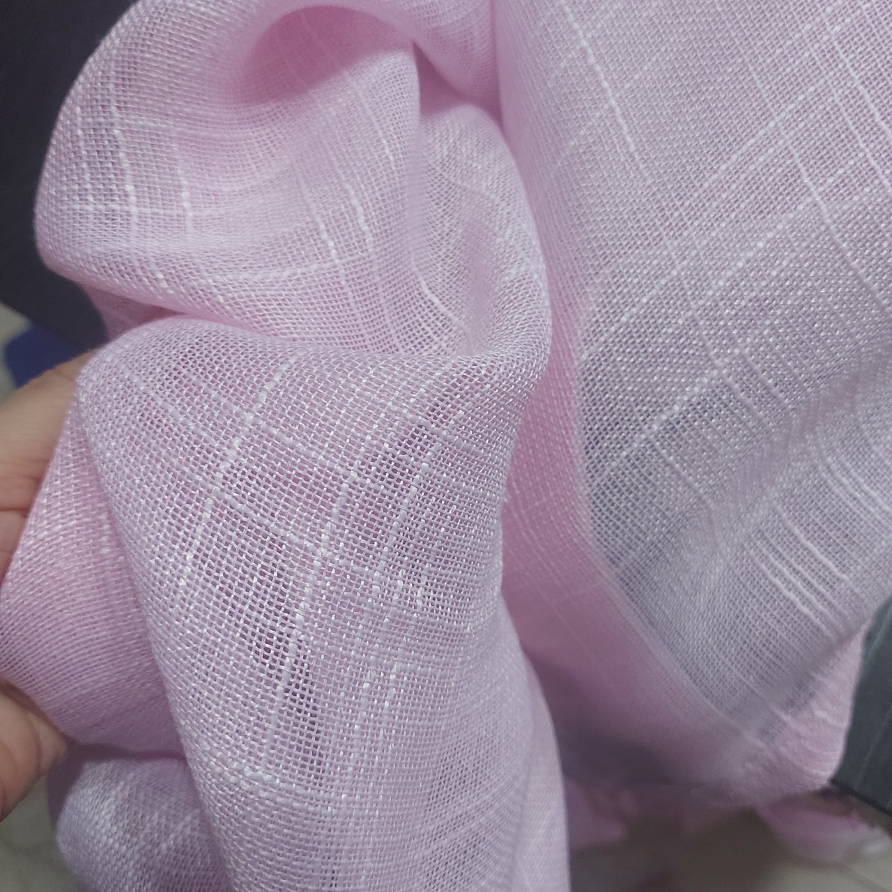 RÈM CỬA VOAN XÔ TRẮNG , XÁM ,HỒNG SIZW 1M35 NGANG X 2M CAO