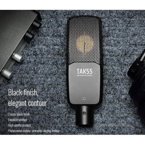 TAK55 - Micro Condenser 48V Cho Phòng Thu Chuyên Nghiệp Takstar livestream karaoke bắt âm cực tốt