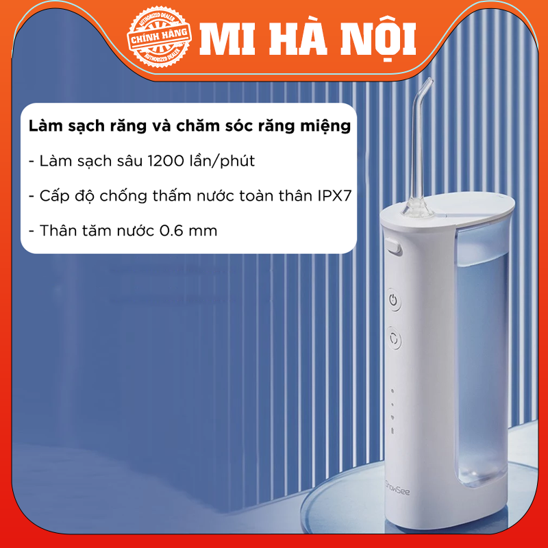 Máy tăm nước Xiaomi Showsee G2 - Hàng chính hãng