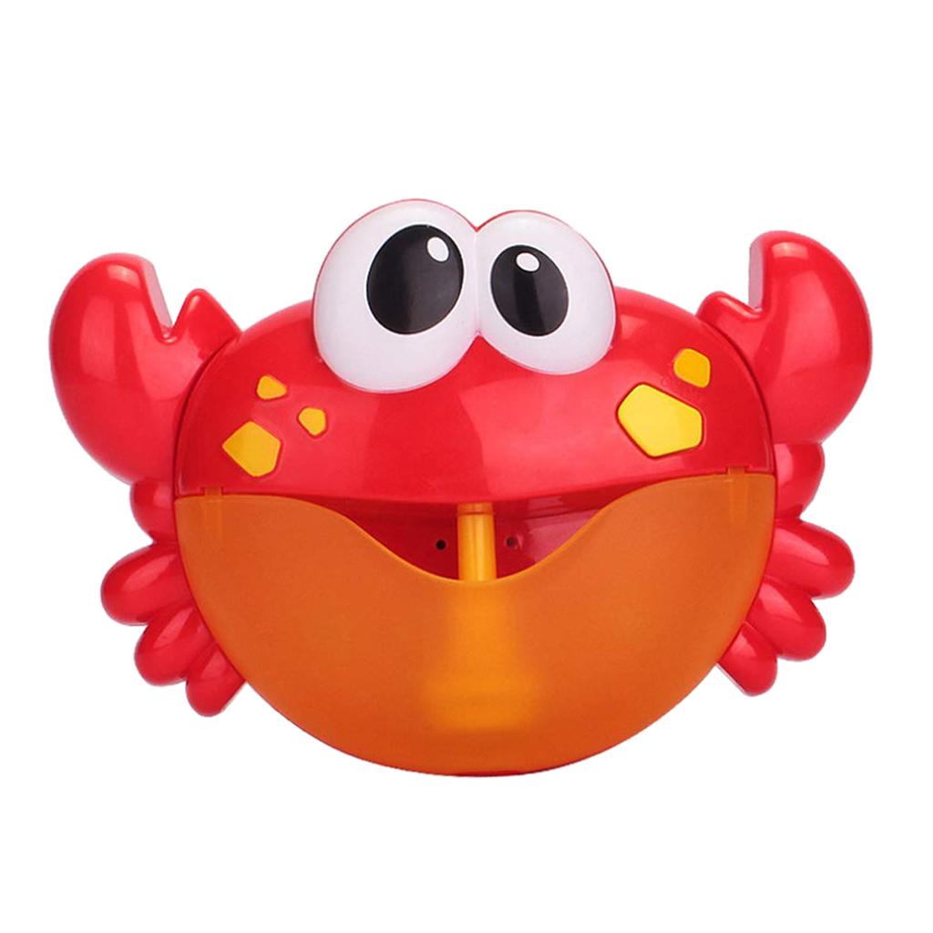 Baby Kids Music Bath Bubble Maker Machine Crab Đồ Chơi Tự động