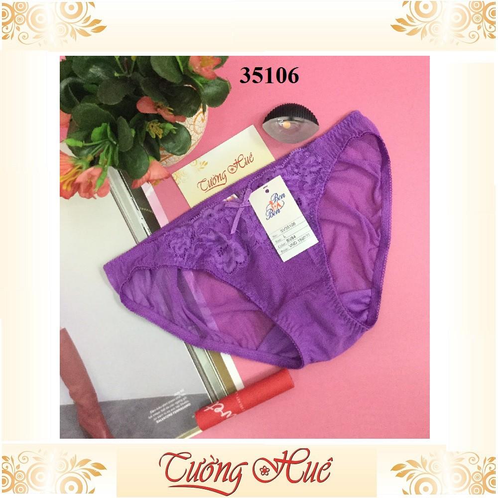 Quần lót nữ BonBon SV35106 lưới phối ren.