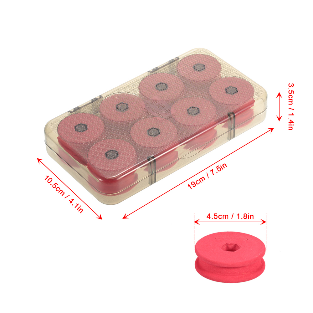 Hộp 16 cuộn mốp quấn dây trục câu tay,câu đài-cuộn mút quấn dây câu cá,thẻo câu
