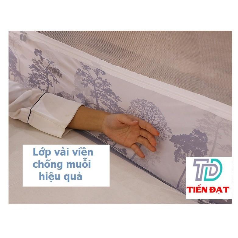 MÀN TỰ BUNG ĐỈNH VUÔNG TIẾN ĐẠT CÓ CHÂN VIỀN VẢI CAO CẤP MADE IN VIET NAM