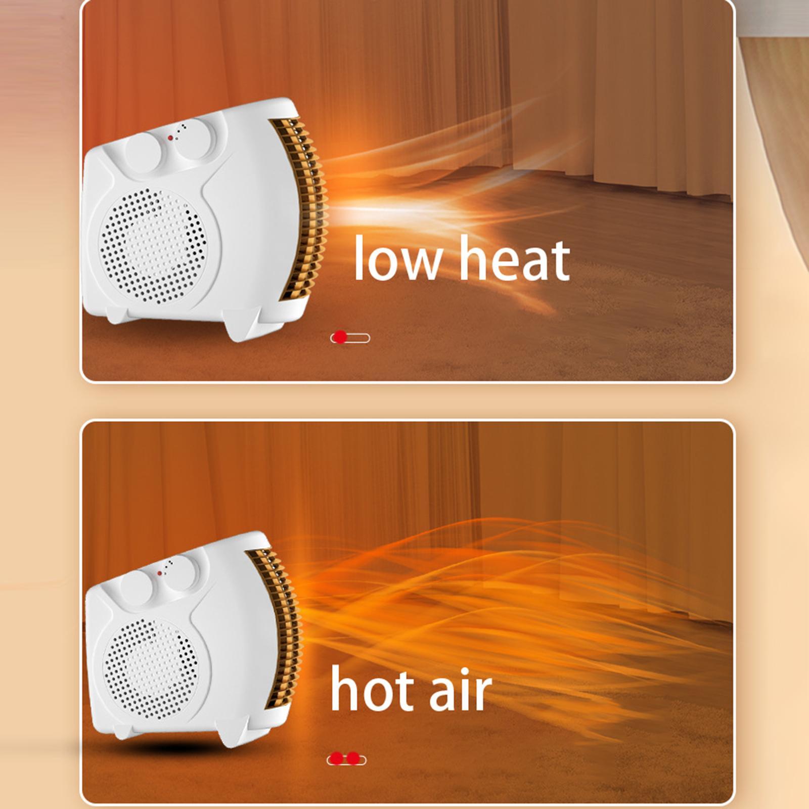 Heating Machine Portable Thermostat Desktop Winter for Office Bedroom