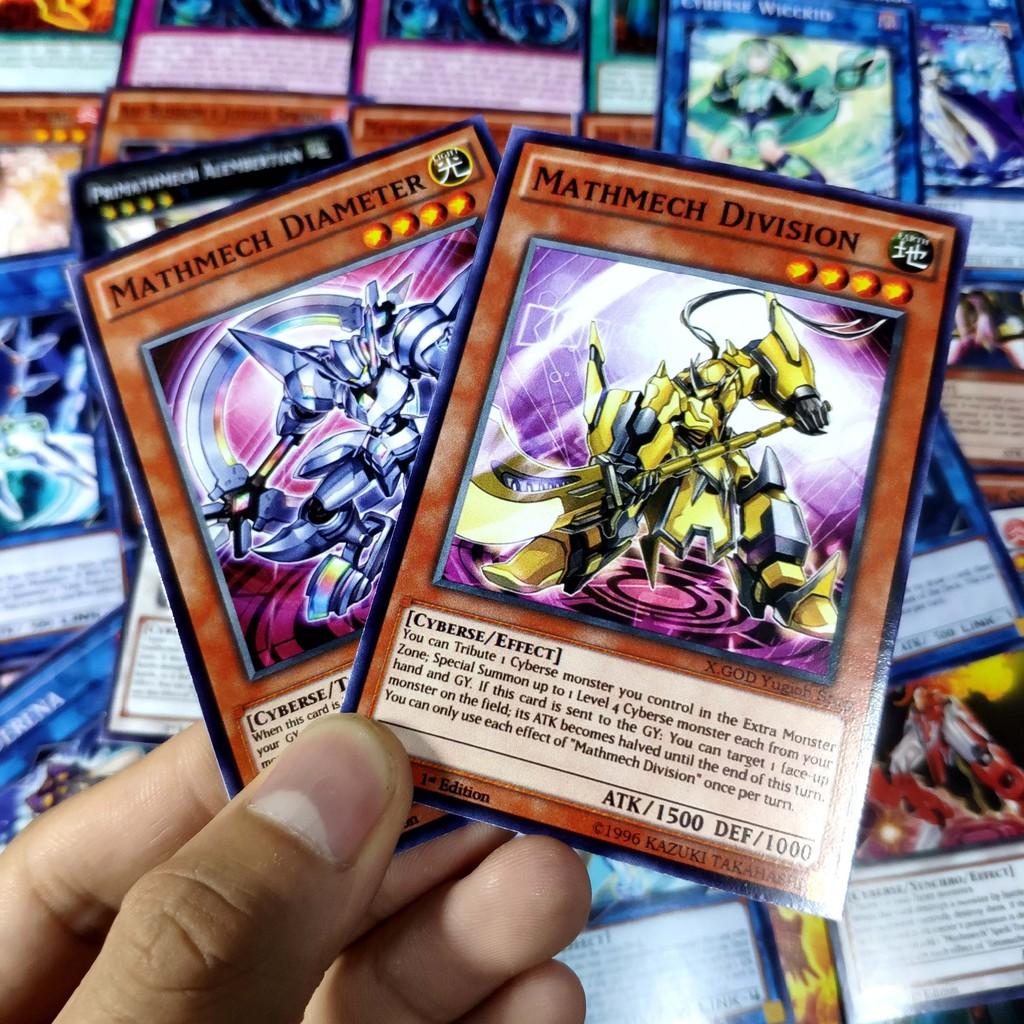 Bài Yugioh ️️ Thẻ bài Yugioh Matchmech deck 54 lá