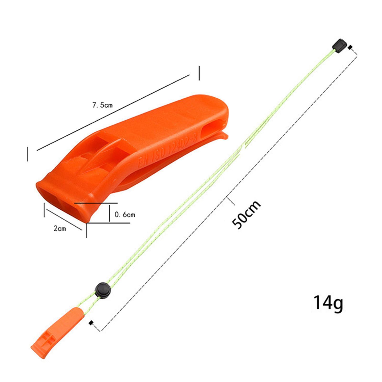 Marine Whistle Boating Camping Hiking Whistle with Lanyard