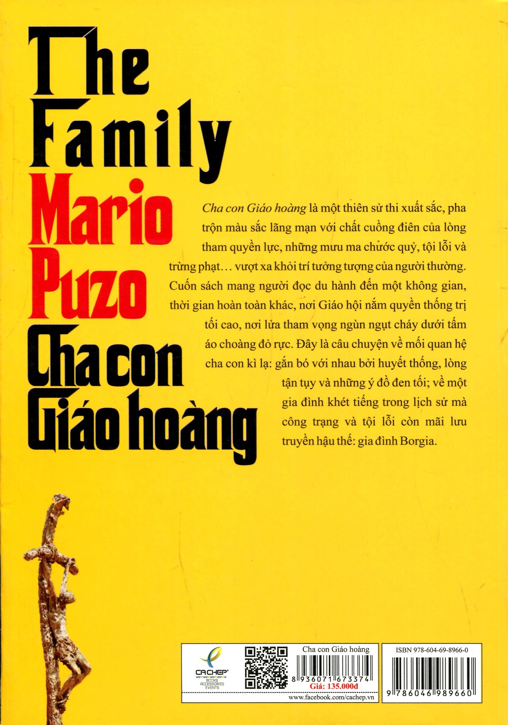 Cha Con Giáo Hoàng - Mario Puzo ( Tặng Kèm Sổ Tay )