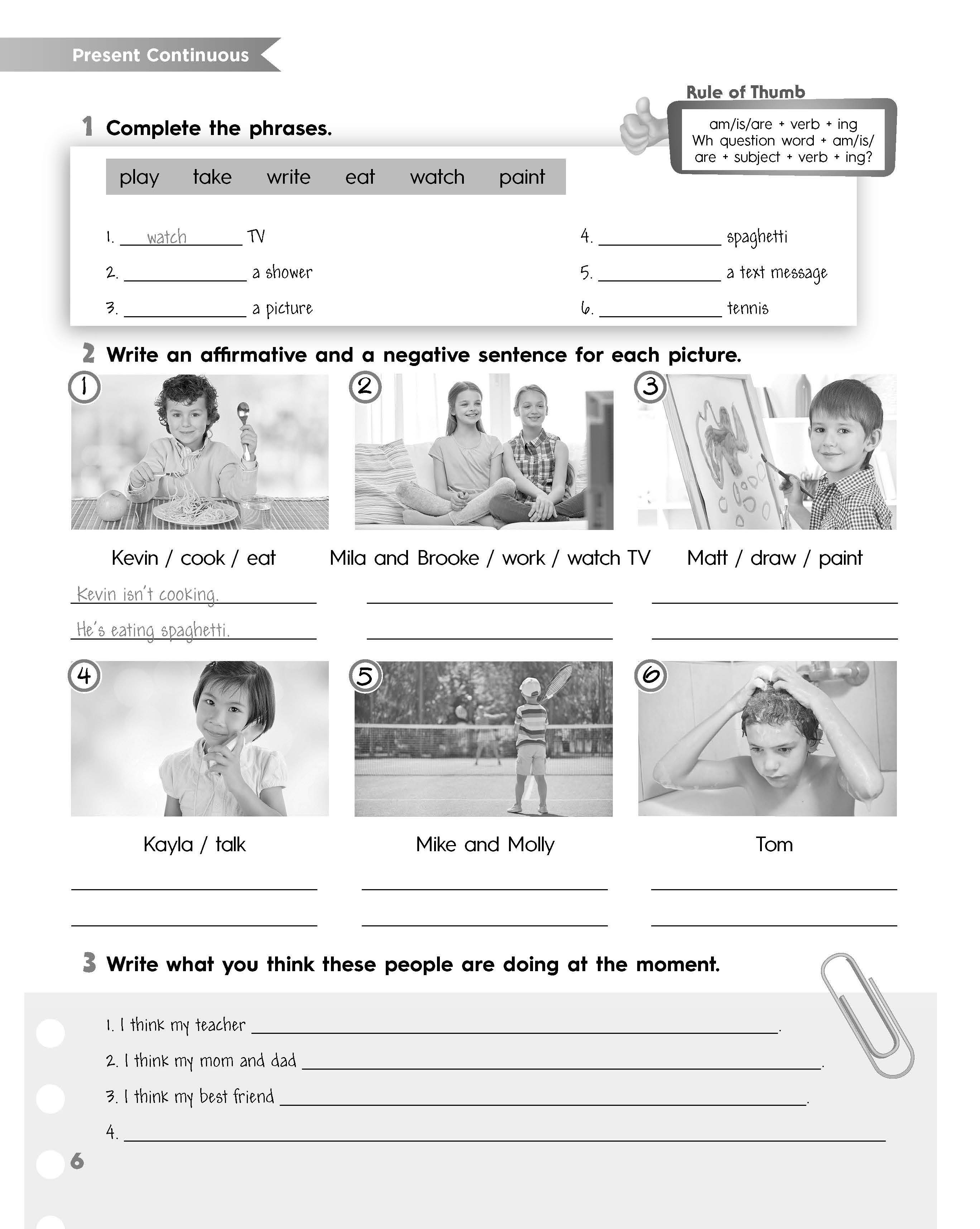 Thumbs Up! 2e Practice Book 4